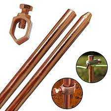 HASTE DE ATERRAMENTO COBREADA 1/2 - 9,5MM X 1200MM S/ CONECTOR